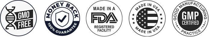 Glyco Harmony quality and guarantee badges